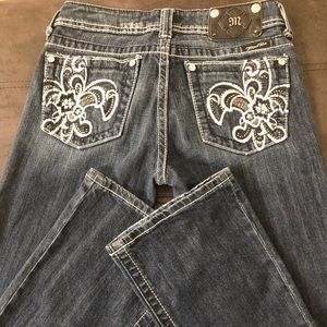 Miss Me slight bootcut jeans - size 28